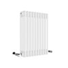 white bathroom column rad